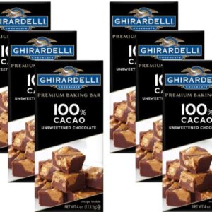 Ghirardelli Chocolate Baking Bar, Unsweetened Chocolate